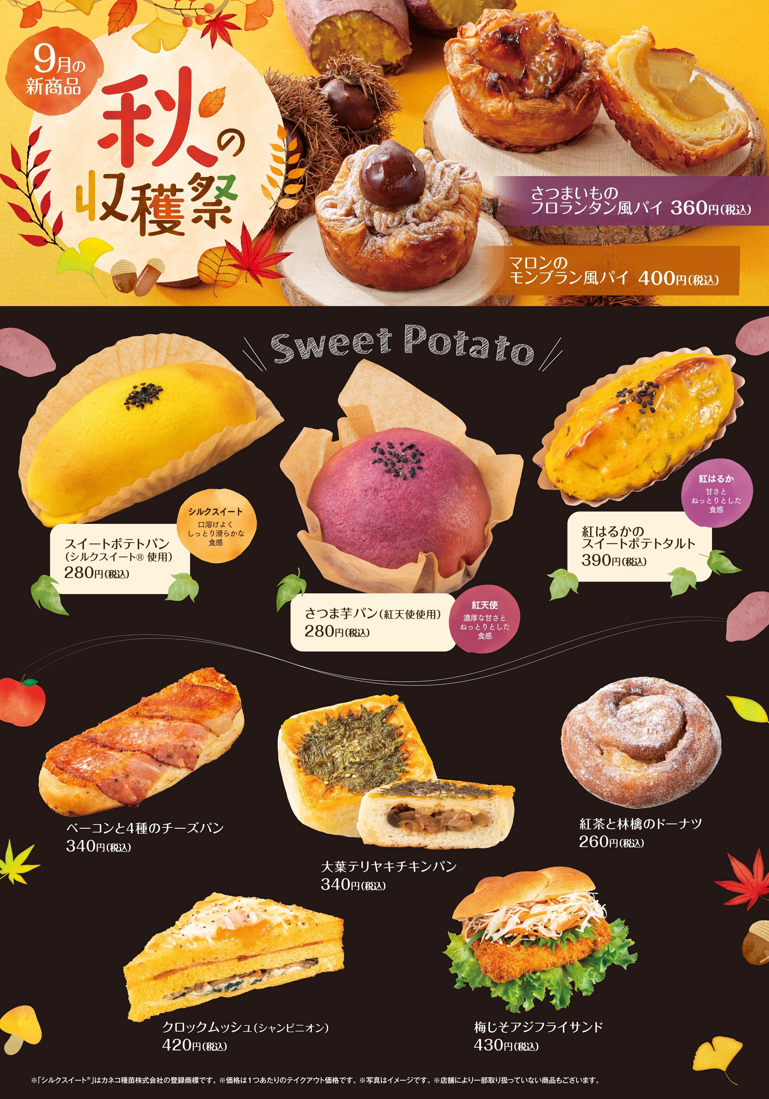 9月新商品をご紹介します！！