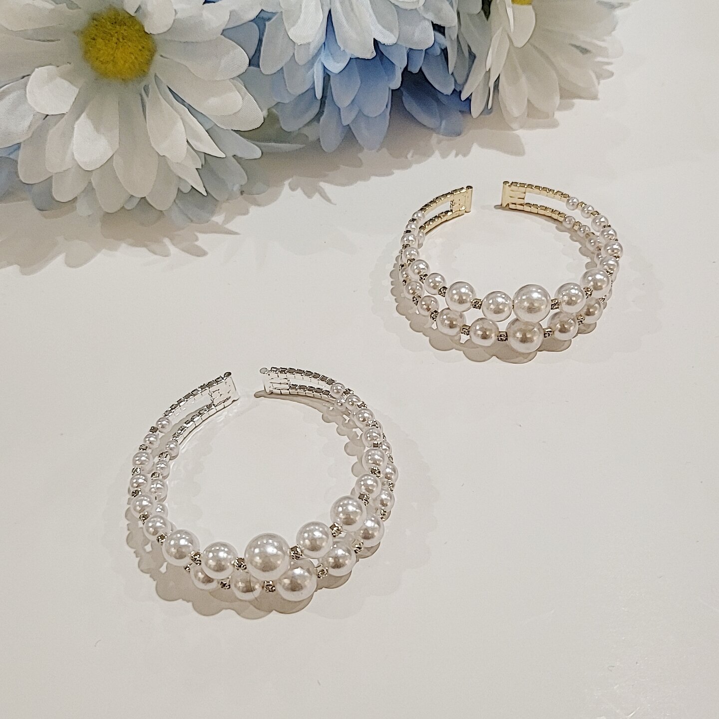 パールストーンバングル