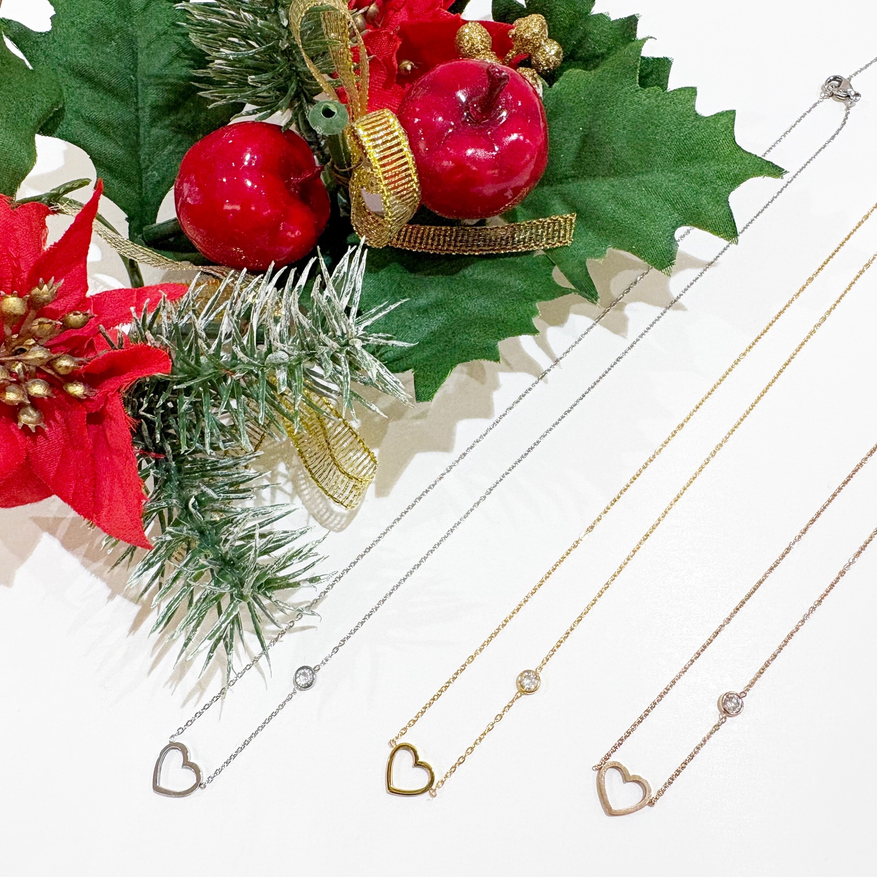 ステンレスプチネックレス