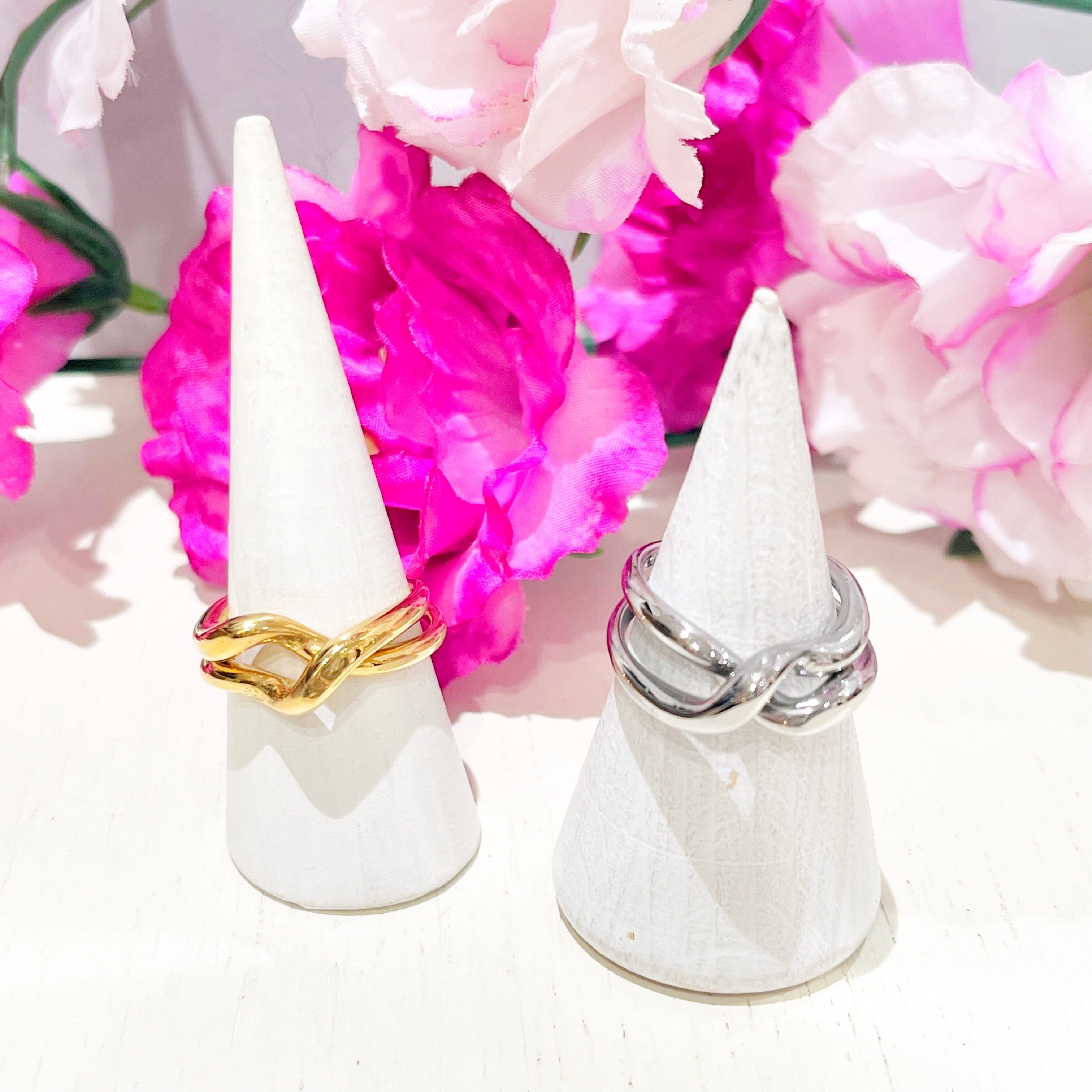 ２連ステンレスリング