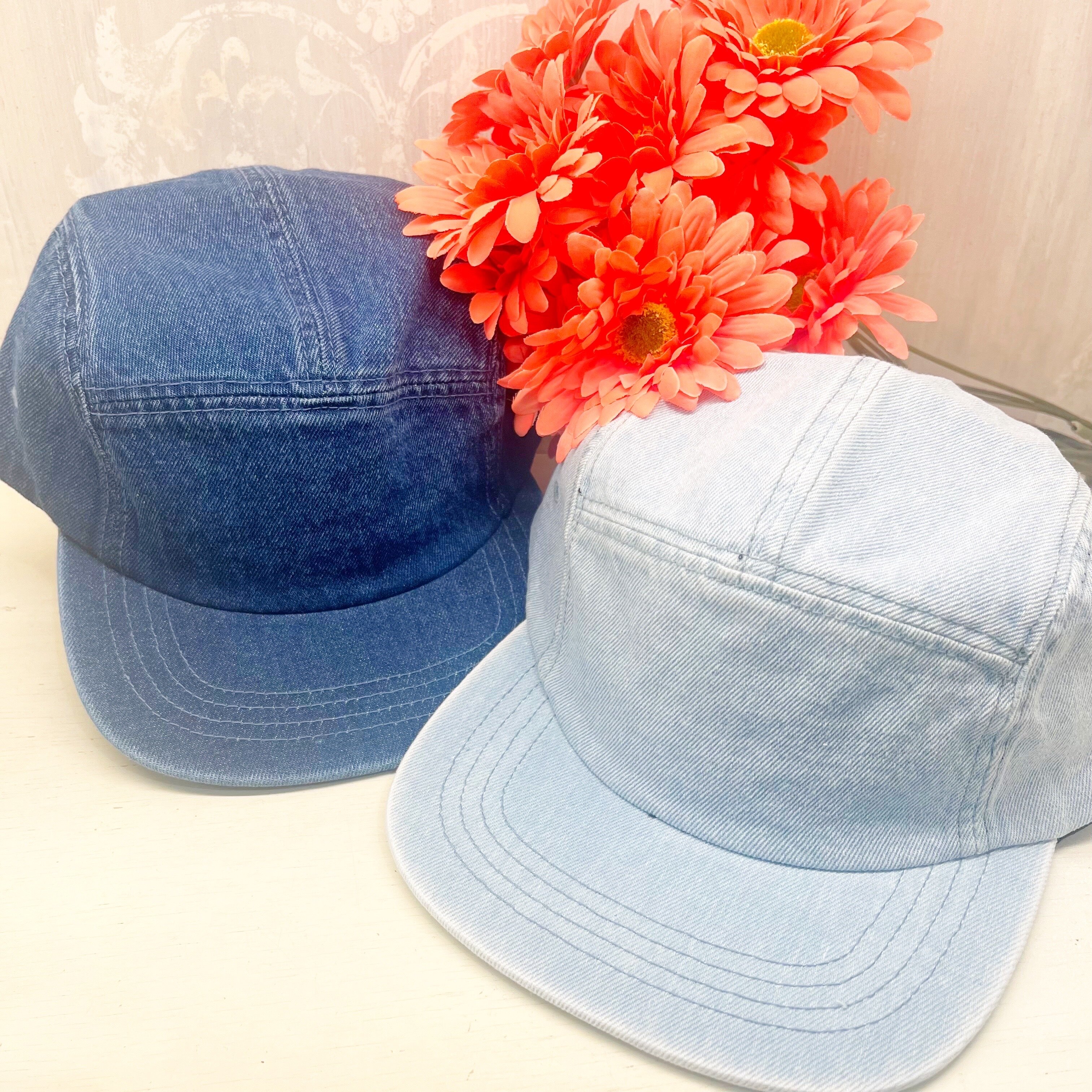 デニムキャップ