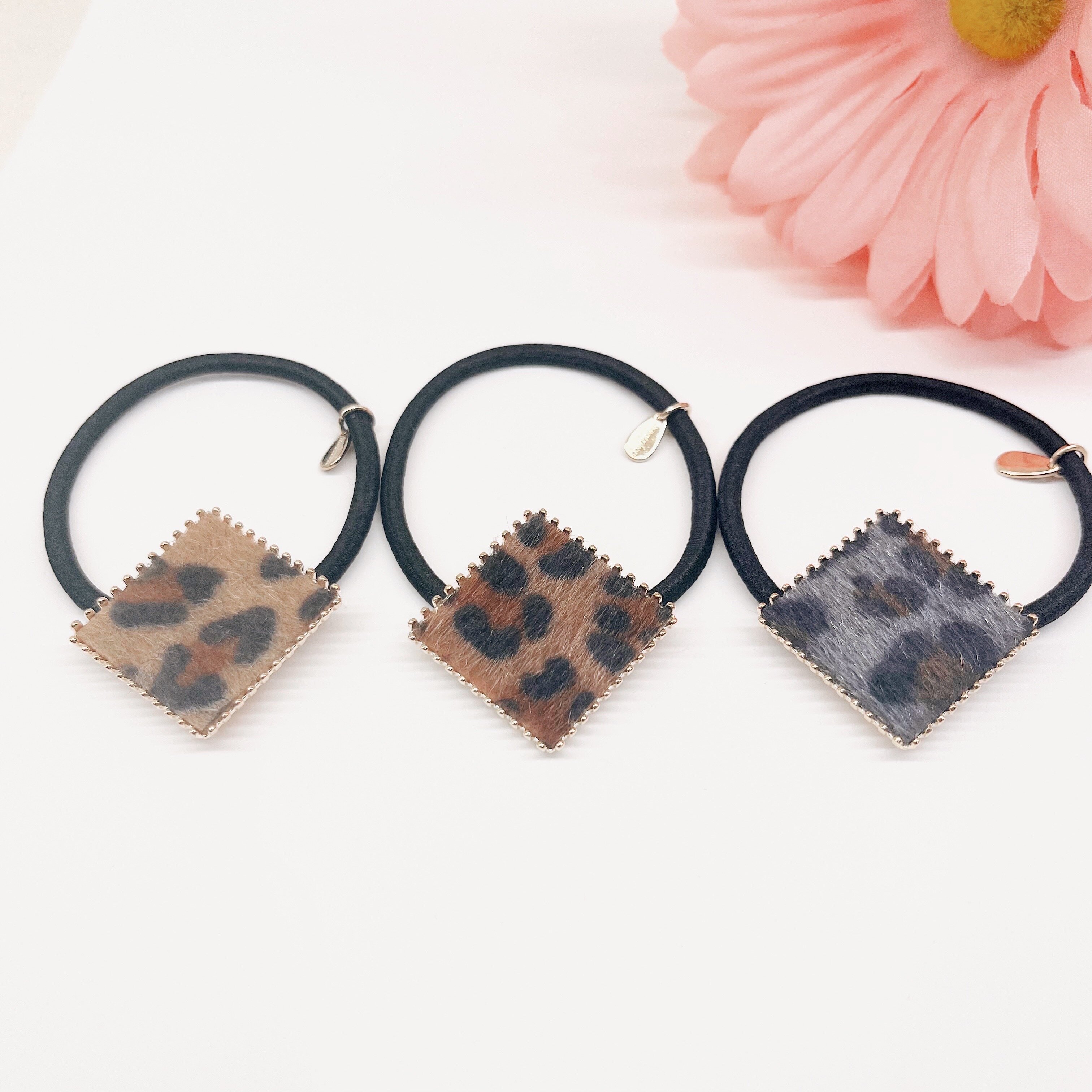 レオパードヘアゴム