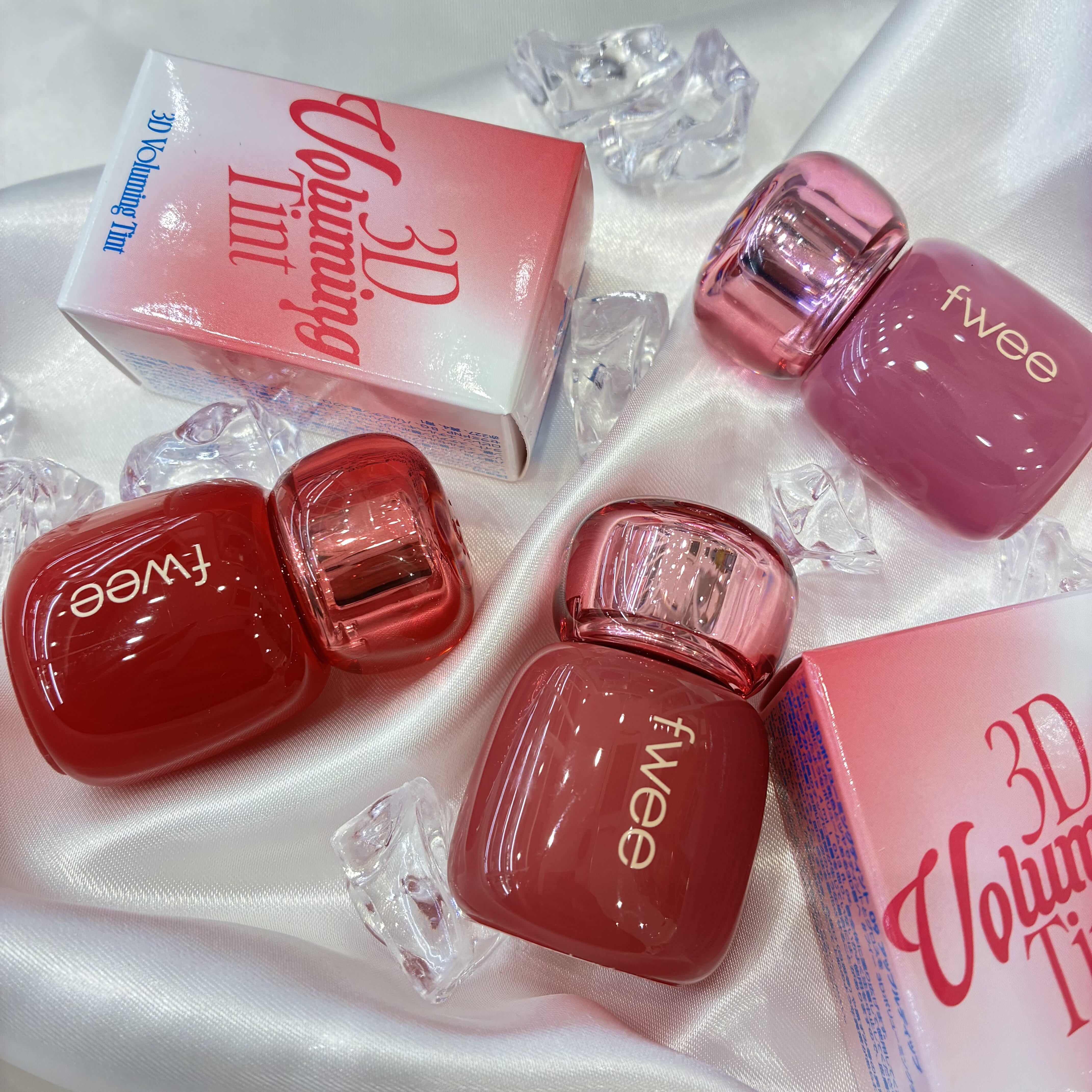 染まってぷっくり。フィーの3Dリップティント！